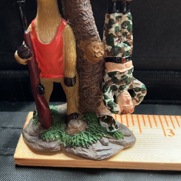 Funny Buck Deer hanging Hunter Christmas ornament comical - Picture 7 of 8